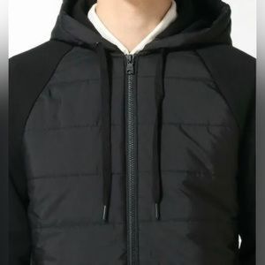 Men’s Banana Republic Quilted Scuba Puffer Hoodie